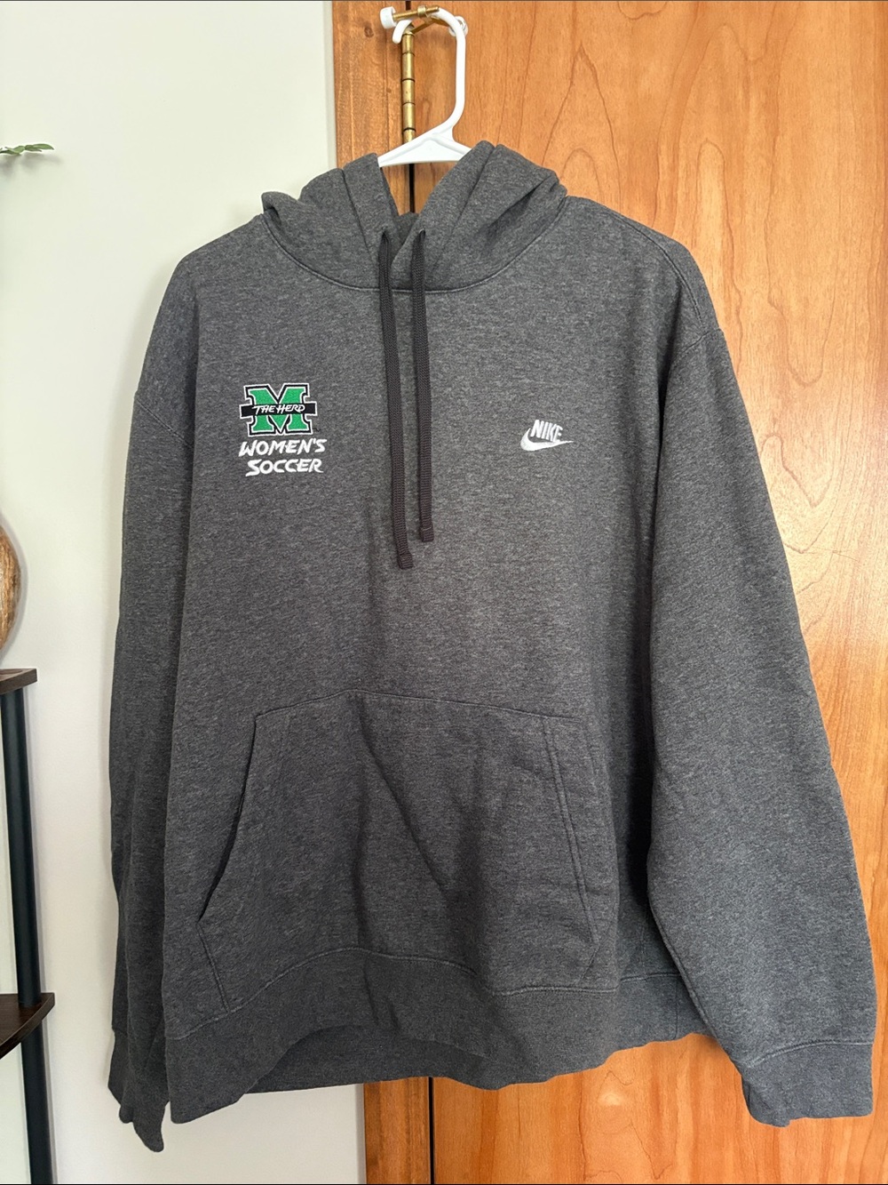 Nike Dark Gray Marshall Women's Soccer Pullover Hoodie